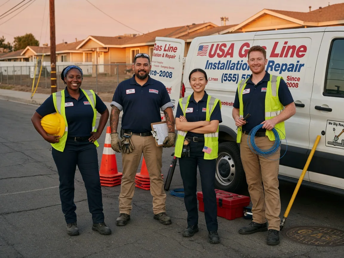 Gas Line Installation company in Scotland, CT